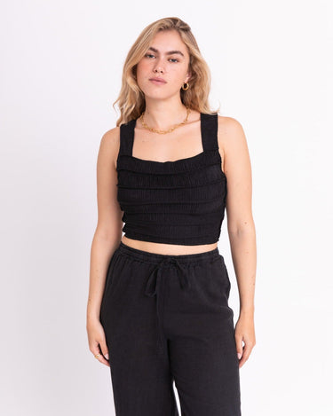 TILTIL Sese Cropped Top Black One Size - Things I Like Things I Love