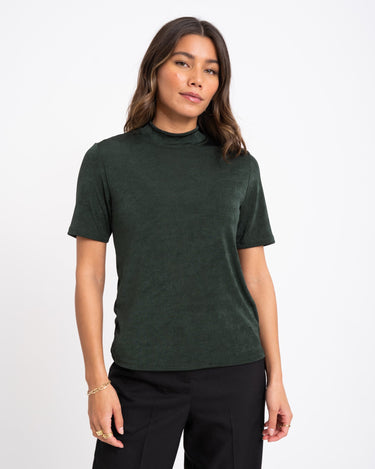 TILTIL Shimmy High Neck Olive Green - Things I Like Things I Love