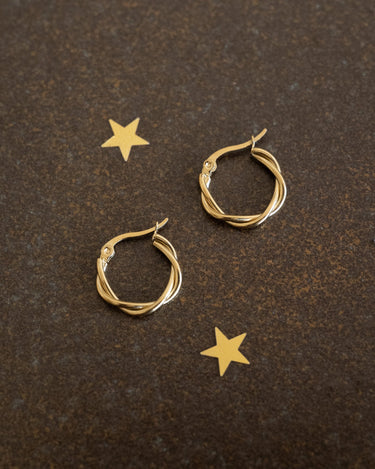 TILTIL Single Hoop Goldplated Freya - Things I Like Things I Love