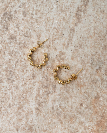 TILTIL Single Hoop Goldplated Merel - Things I Like Things I Love