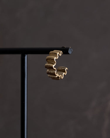 TILTIL Single Hoop Goldplated Merel - Things I Like Things I Love