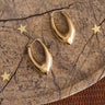 TILTIL Single Hoop Goldplated Oli Oval - Things I Like Things I Love