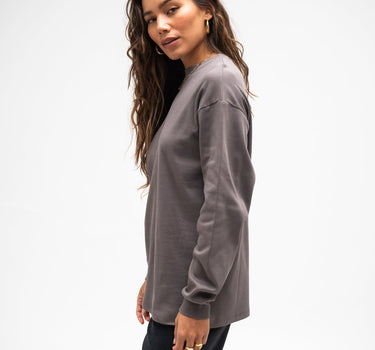 TILTIL Snake Longsleeve Stone Grey - Things I Like Things I Love