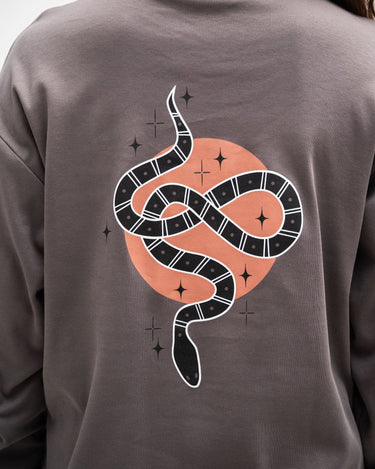 TILTIL Snake Longsleeve Stone Grey - Things I Like Things I Love