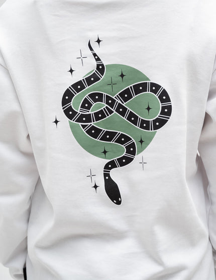 TILTIL Snake Longsleeve White - Things I Like Things I Love