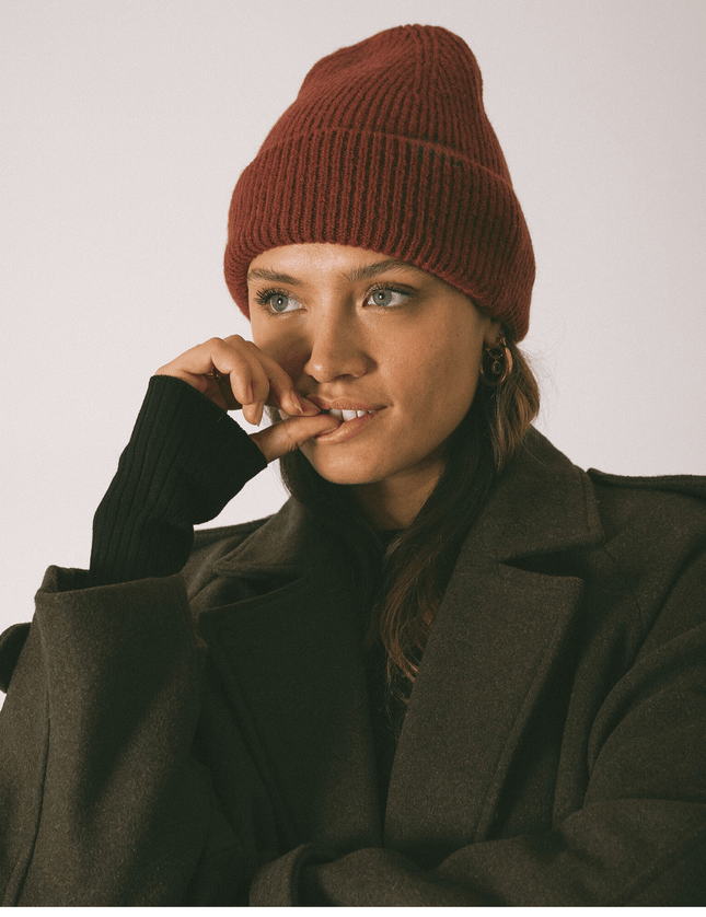 TILTIL Soft Beanie Burgundy - Things I Like Things I Love