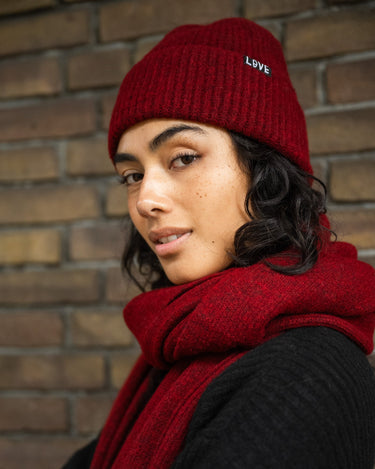 TILTIL Soft Beanie Dark Red - Things I Like Things I Love