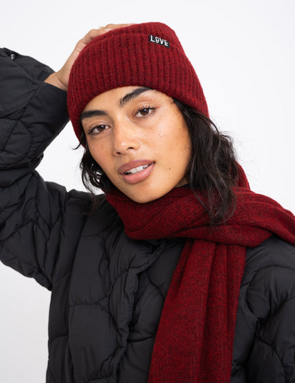 TILTIL Soft Beanie Dark Red - Things I Like Things I Love