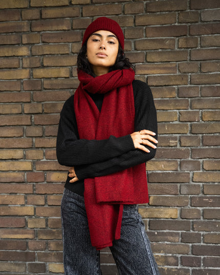 TILTIL Soft Scarf Dark Red - Things I Like Things I Love