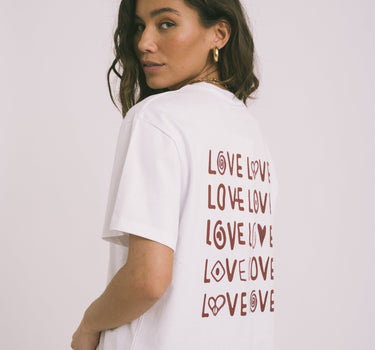 TILTIL Spread The Love Tee White - Things I Like Things I Love