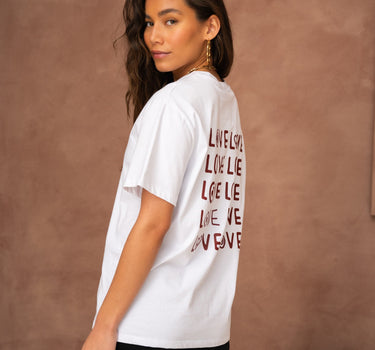 TILTIL Spread The Love Tee White - Things I Like Things I Love