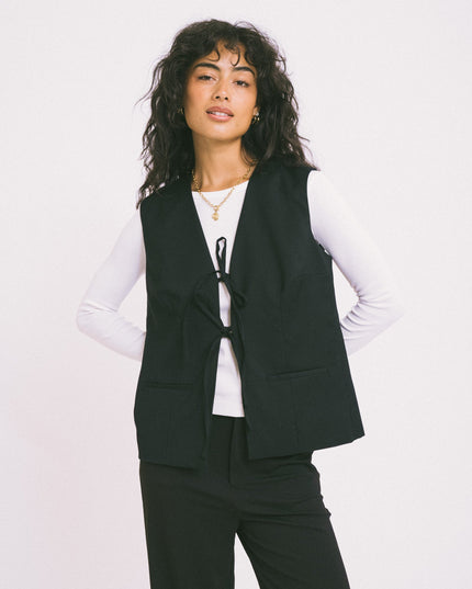 TILTIL Suki Gilet Black - Things I Like Things I Love