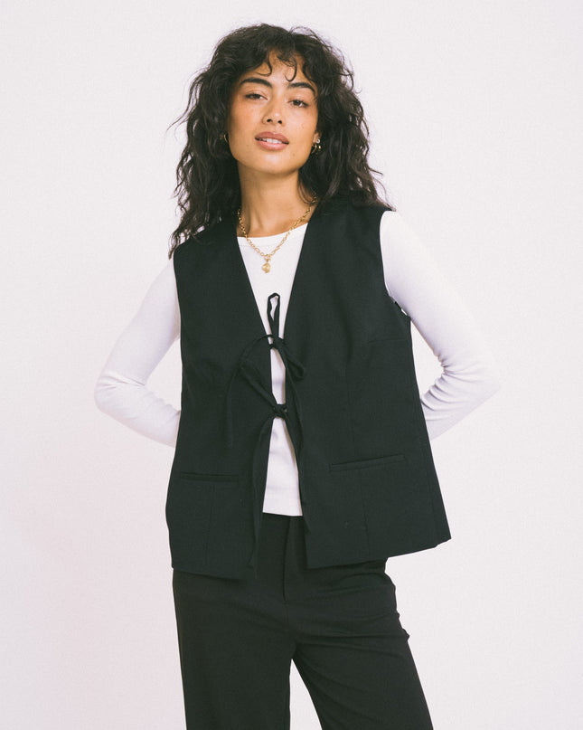 TILTIL Suki Gilet Black - Things I Like Things I Love