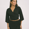 TILTIL Sunny Linen Top Black One Size - Things I Like Things I Love