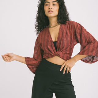 TILTIL Sunny Rose Glitter Swirl Top One Size - Things I Like Things I Love