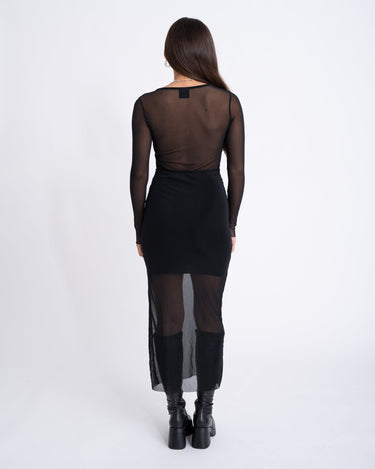 TILTIL Suzie Mesh Dress Black - Things I Like Things I Love