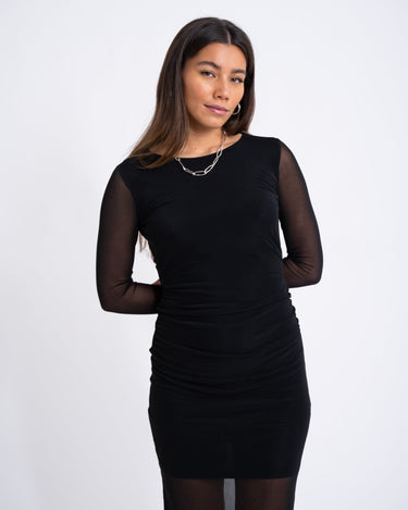 TILTIL Suzie Mesh Dress Black - Things I Like Things I Love