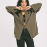 TILTIL Tencel Claire Kimono Army Green - Things I Like Things I Love