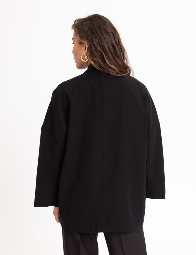 TILTIL Tencel Claire Kimono Black - Things I Like Things I Love