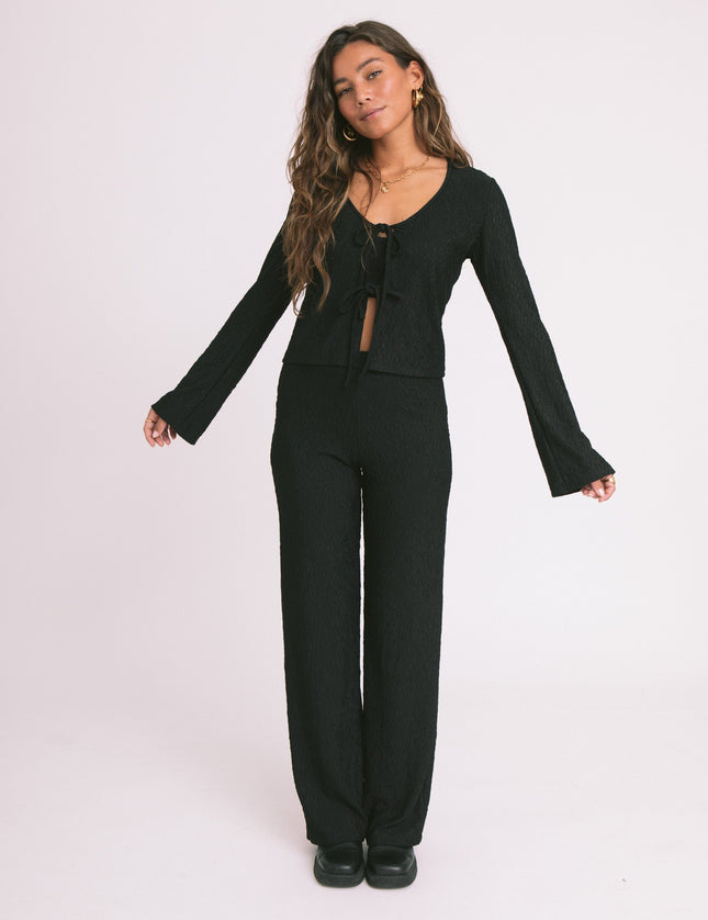 TILTIL Torry Pants Structure Black - Things I Like Things I Love