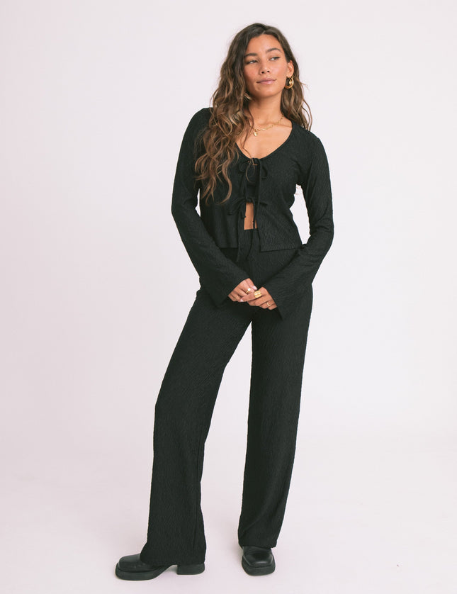 TILTIL Torry Pants Structure Black - Things I Like Things I Love