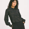 TILTIL Vera Blouse Black Flower Print - Things I Like Things I Love