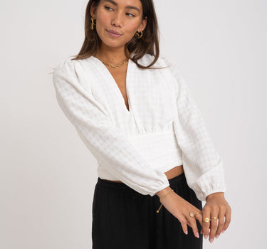 TILTIL Vin Blouse White - Things I Like Things I Love