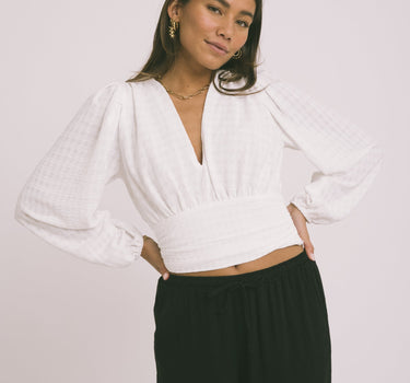 TILTIL Vin Blouse White - Things I Like Things I Love