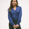 TILTIL Yal Polo Knit Cobalt One Size - Things I Like Things I Love