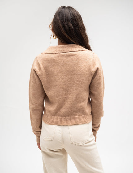 TILTIL Yal Polo Knit Sand One Size - Things I Like Things I Love