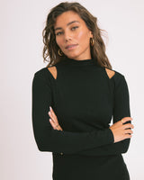 TILTIL Yara Longsleeve Schwarz Einheitsgröße