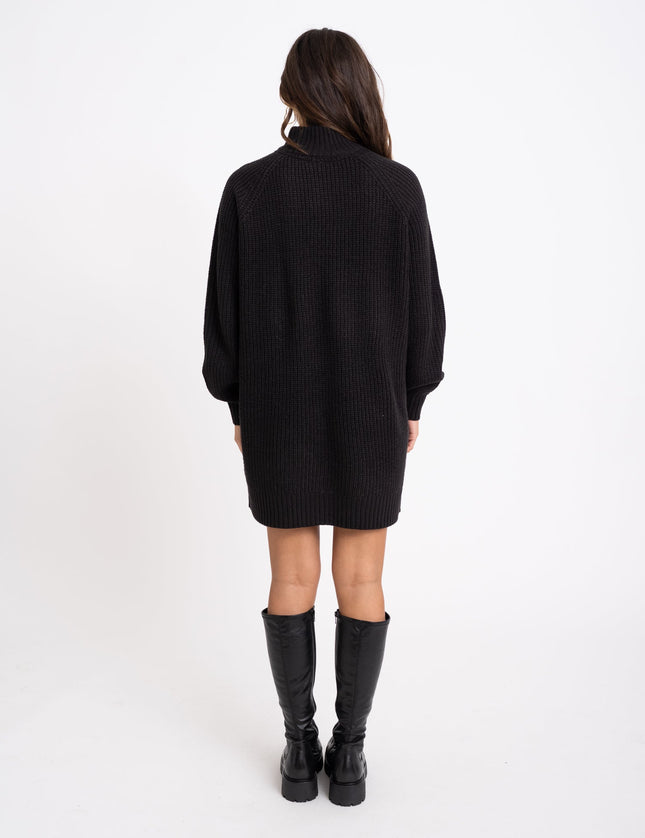 Timmy Knit Dress Black - Things I Like Things I Love