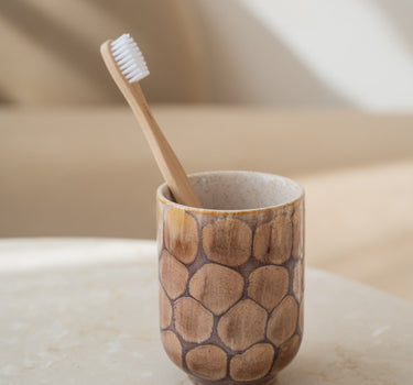 Toothbrush Holder Turtle Ceramic - Things I Like Things I Love