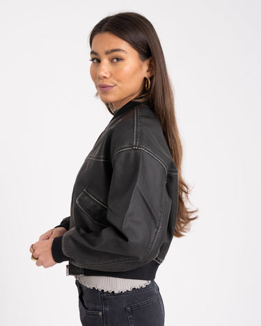 Tora Bomber Jacket Black - Things I Like Things I Love