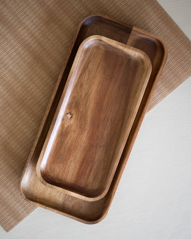 Tray Acacia Wood - Things I Like Things I Love