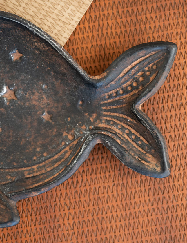 Tray Whale Brown Cast Iron - Things I Like Things I Love