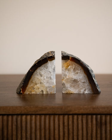 Unique Bookend Agate Stone Medium - Things I Like Things I Love