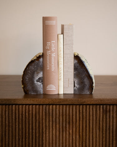 Unique Bookend Agate Stone Medium - Things I Like Things I Love