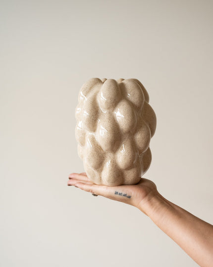 Vase Ceramic Cream - Things I Like Things I Love