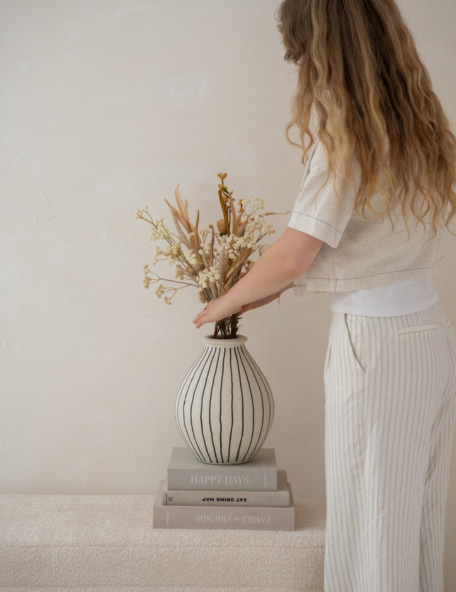 Vase Diphu Stripe - Things I Like Things I Love