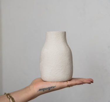 Vase Elly Porcelain Matte White - Things I Like Things I Love