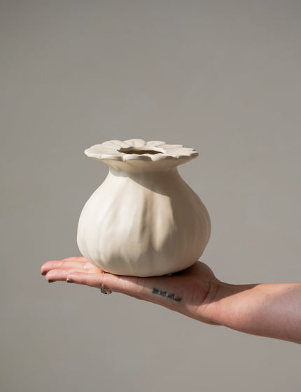 Vase Rewa Cream - Things I Like Things I Love