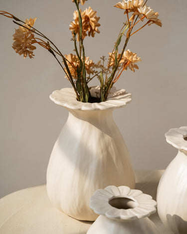 Vase Rewa Cream - Things I Like Things I Love