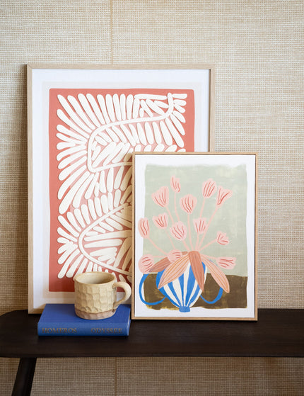 Wall Art Vase With Flowers - Things I Like Things I Love