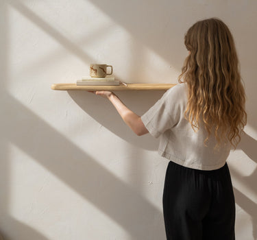 Wall Shelves Natural - Things I Like Things I Love