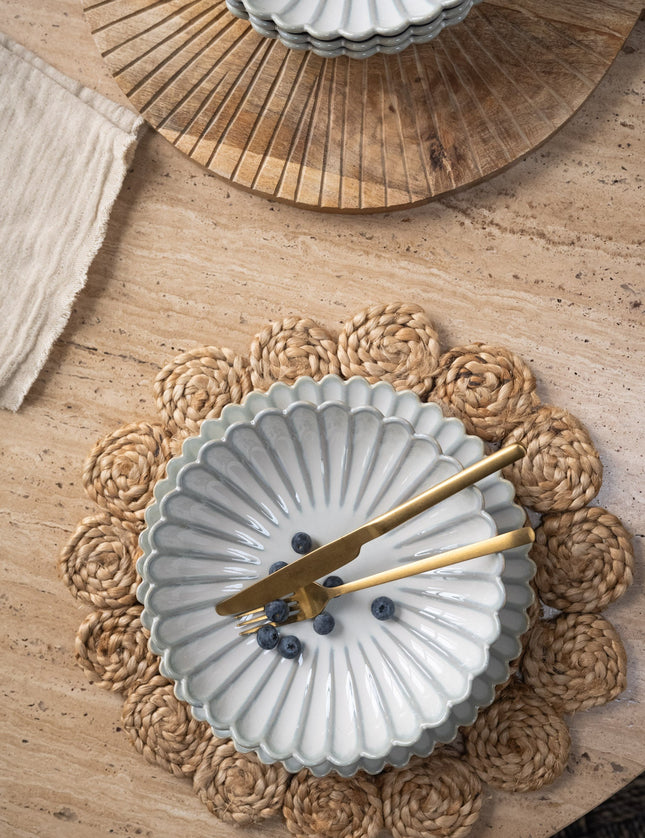 White Lotus Deep Dinner Plate - Things I Like Things I Love