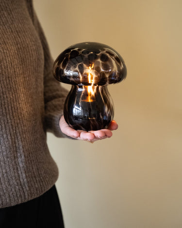 Wireless Led Lamp Mushroom Brown - Things I Like Things I Love