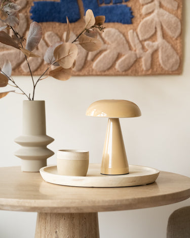 Wireless Table Lamp Rachel Beige - Things I Like Things I Love