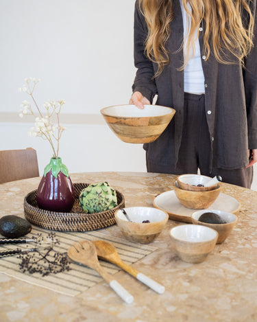 Wooden Salad Bowl Pearl - Things I Like Things I Love