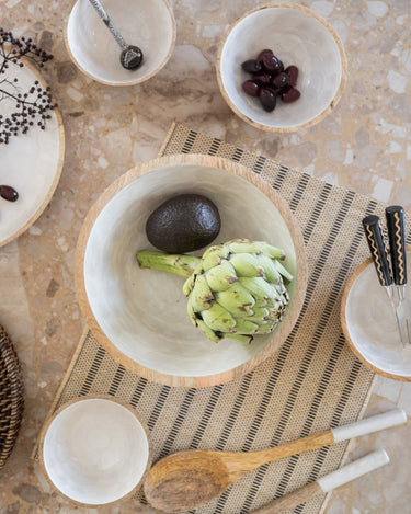 Wooden Salad Bowl Pearl - Things I Like Things I Love